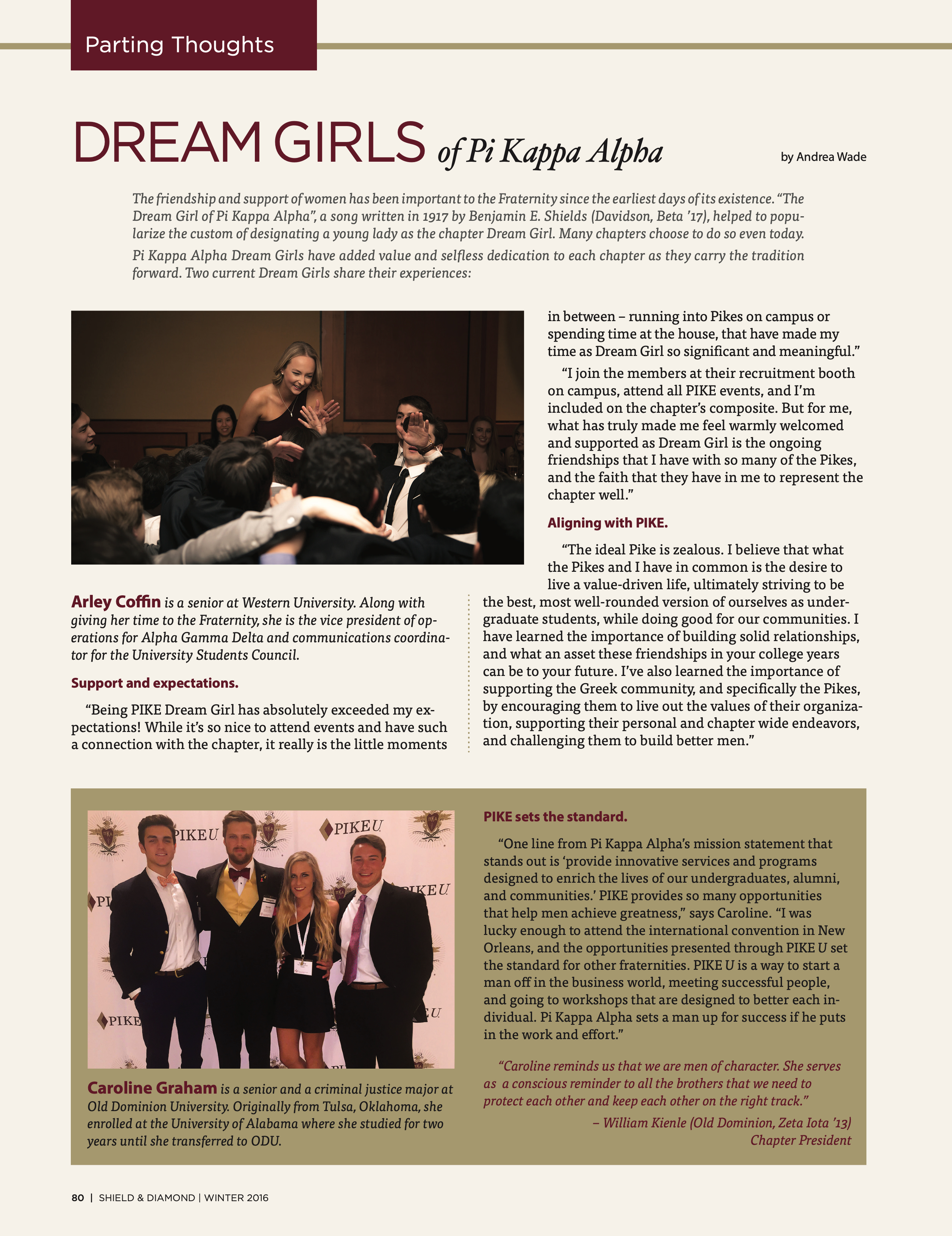 Dream Girls of Pi Kappa Alpha